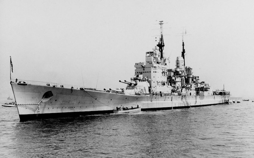 HMS Vanguard at anchor 1080x675