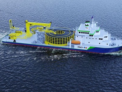 P&O Maritime Logistics Introduces Zero-Emission Vessel With Cable Laying Capabilities To Build Wind Farms