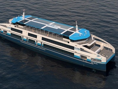 BV to class hybrid ferries with battery and solar power