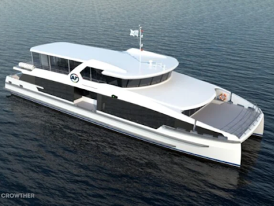 Incat Crowther to design electric hybrid ferry for Auckland-Devonport route