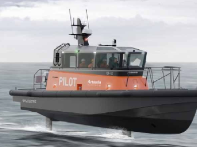 BELFAST HARBOUR COLLABORATING WITH ARTEMIS TECHNOLOGIES IN THE DEVELOPMENT OF INNOVATIVE EFOILER® PILOT BOAT 