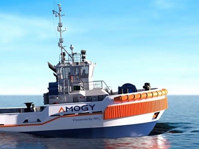 Amogy to bring 1st ammonia-powered ship to life