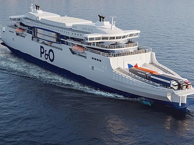 Lifeboat cable breaks on new P&O 'superferry' 