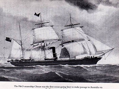SS Chusan 1852