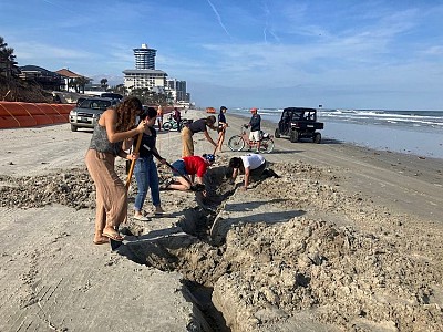 Hurricanes Reveal 19th-Century Shipwreck Hidden Beneath Florida Beach