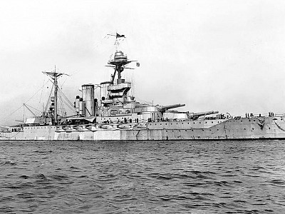HMS Malaya at Jutland