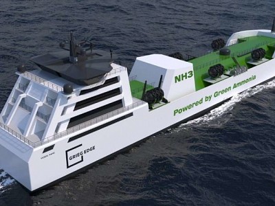 Grieg Edge’s green ammonia tanker design gets DNV’s approval