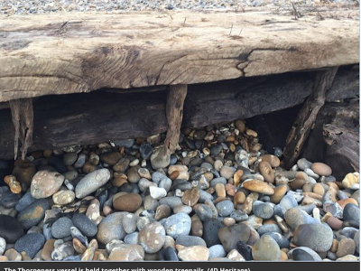 Storms Reveal Two Historic Shipwrecks on England’s Eastern Coast