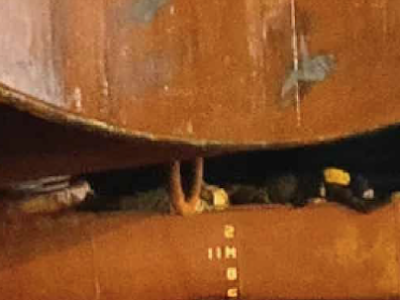 Stowaways Found Lying Atop Rudder of MSC Containership After 2,700 NM Trip 