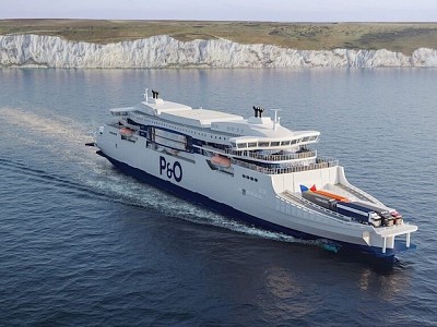 GSI delivers first battery-hybrid ferry to P&O Ferries