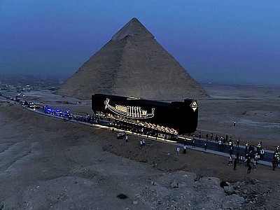 Why King Khufu’s Solar Boat Is on the Move After 4,600 Years