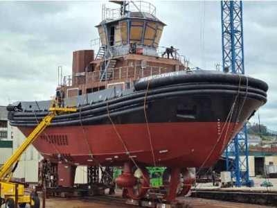 Armon Shipyards Launches World's First Hydrogen-Powered Tug 